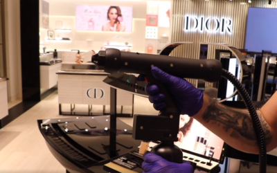LVMH – Luxury Brand Department Store environment, Sales counters and Product Display
